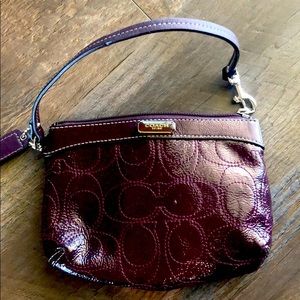 Authentic Coach Wristlet